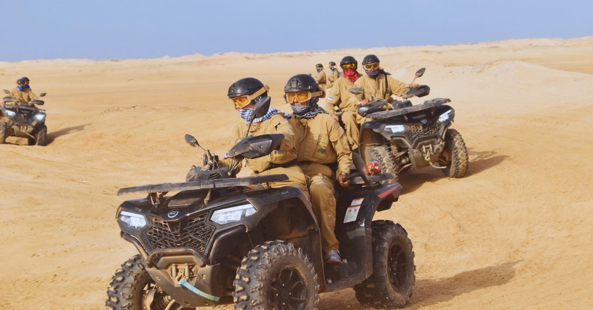 Escursione in quad nel deserto