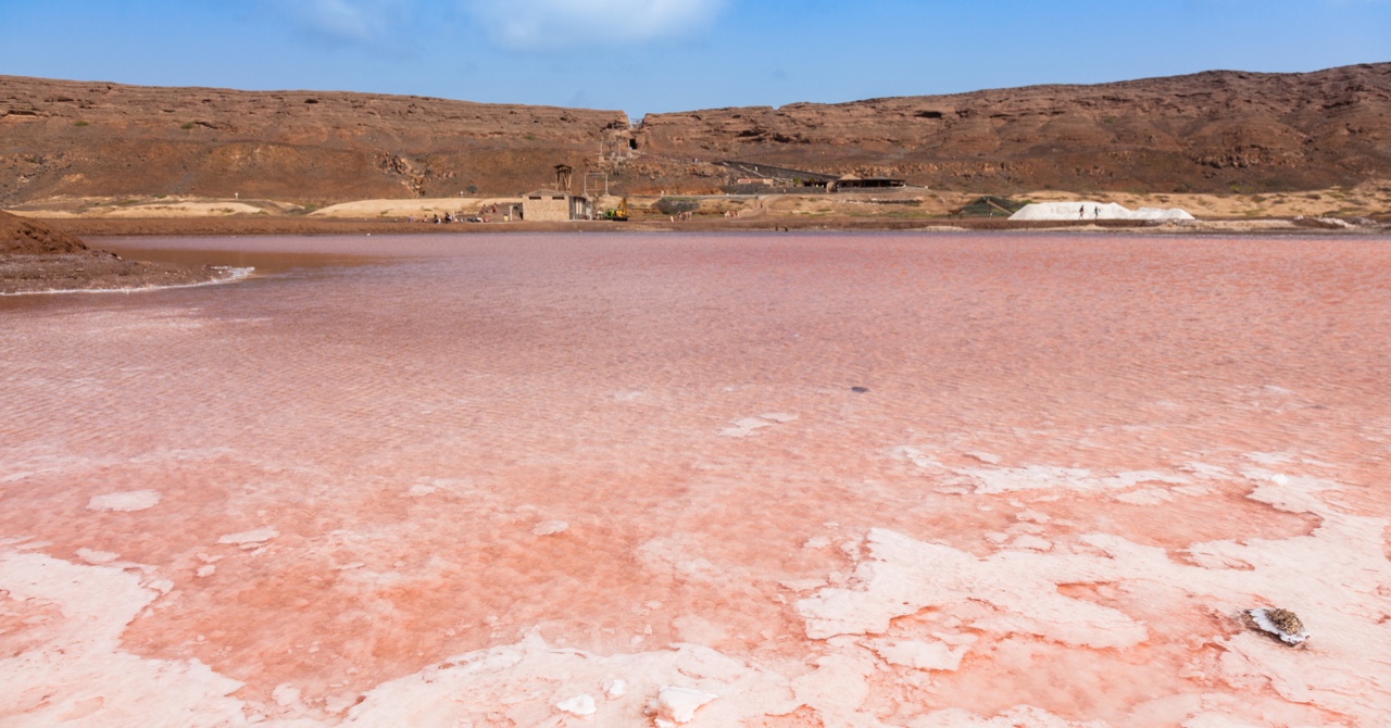 Saline rosa di Pedra de Lume